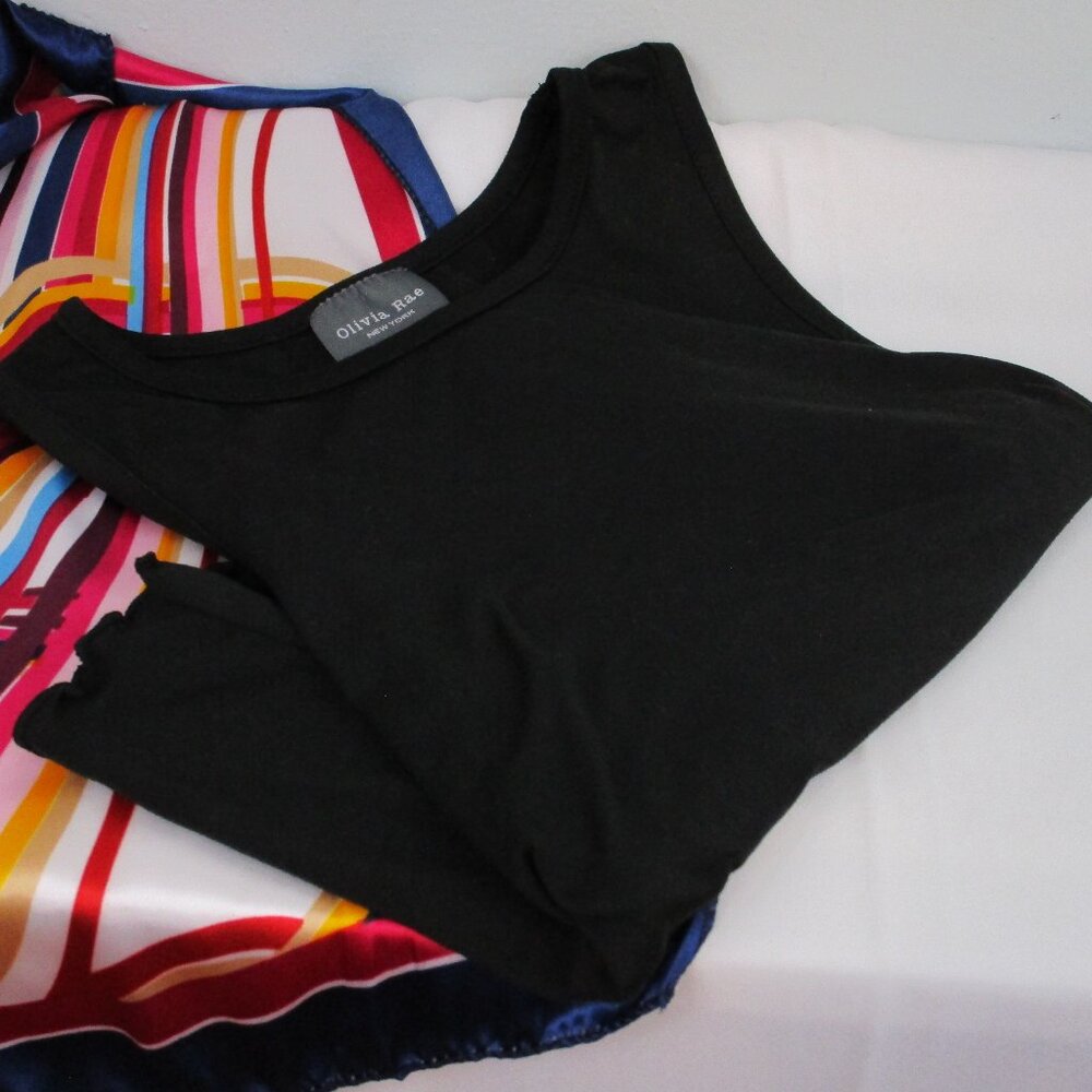 Olivia Rae Ruffle Hem Cropped Tank Top - Picture 6 of 8